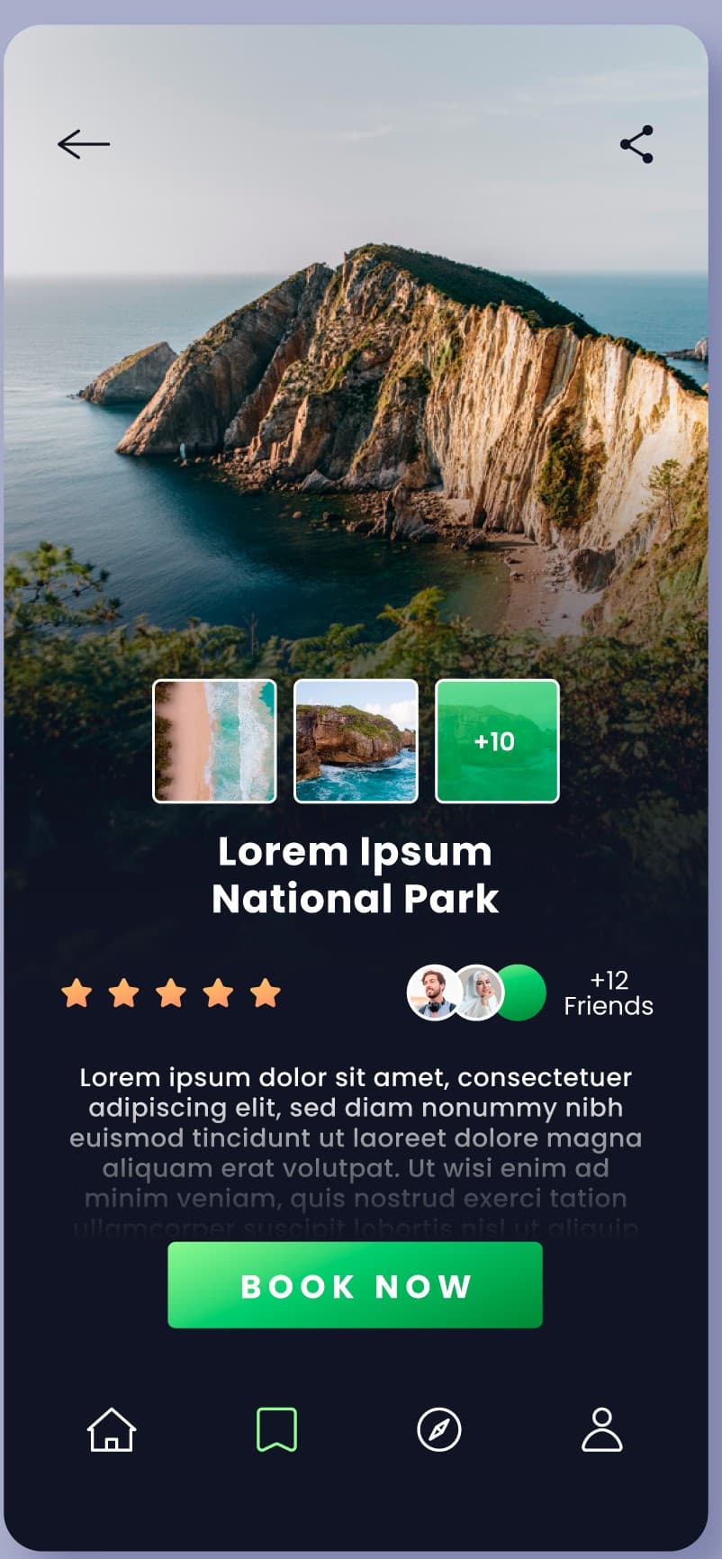 App settings preview
